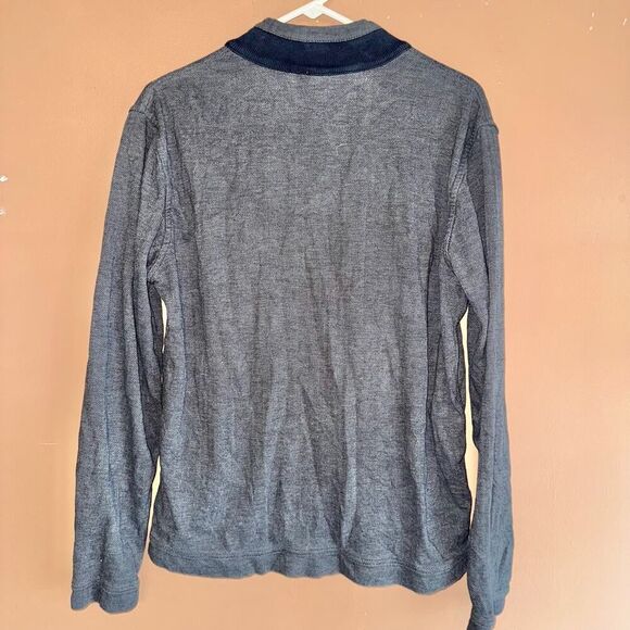 Hugo Boss Men's Modern Fit Full Zip Collared Sweatshirt - M - Picture 8 of 8